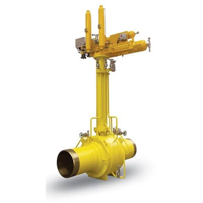 Пълно заварен сферичен кран от 2 части